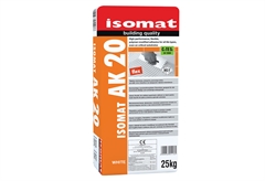 Isomat AK-20 Κόλλα Πλακιδίων Λευκή 25kg C2 TE S1