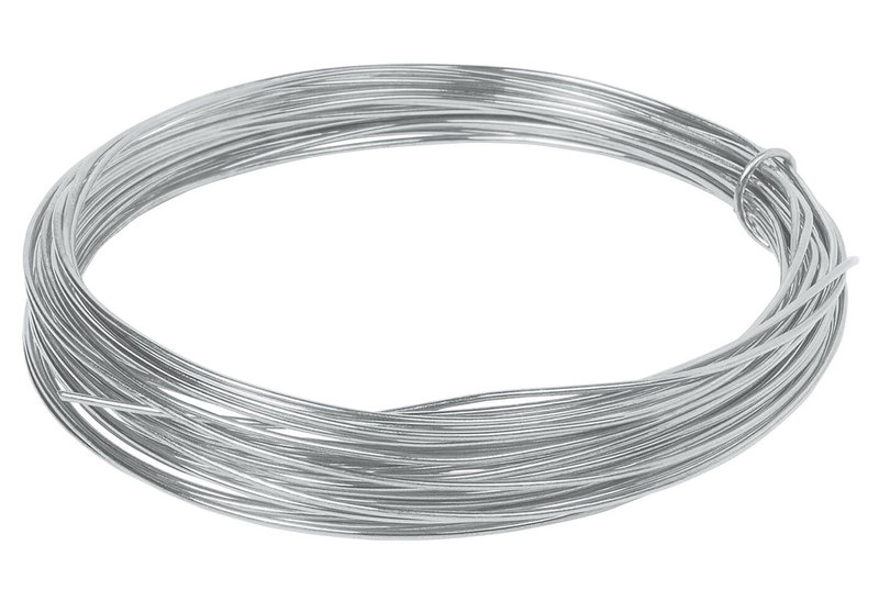 Lux Συρματόσχοινο Αλουμινίου 12m Φ.1.6mm Ασημί