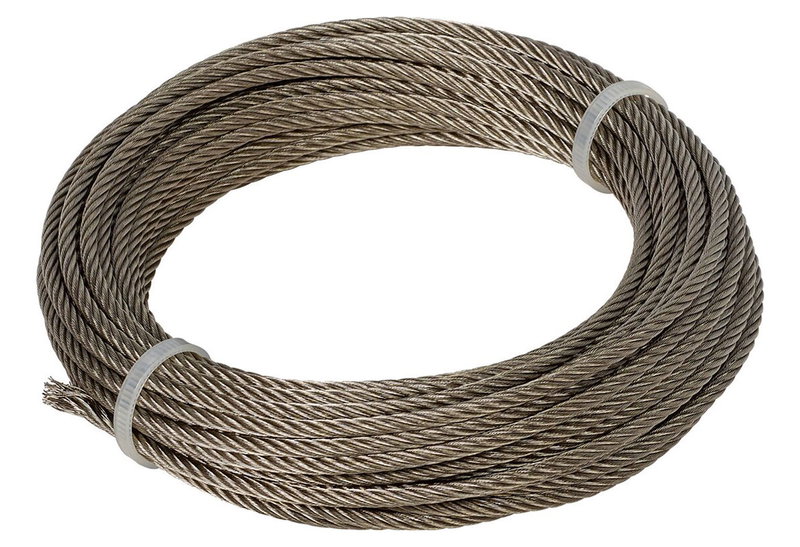 Lux Συρματόσχοινο Inox 10m Φ.3mm