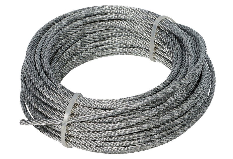 Lux Συρματόσχοινο Γαλβανιζέ 20m Φ.4mm