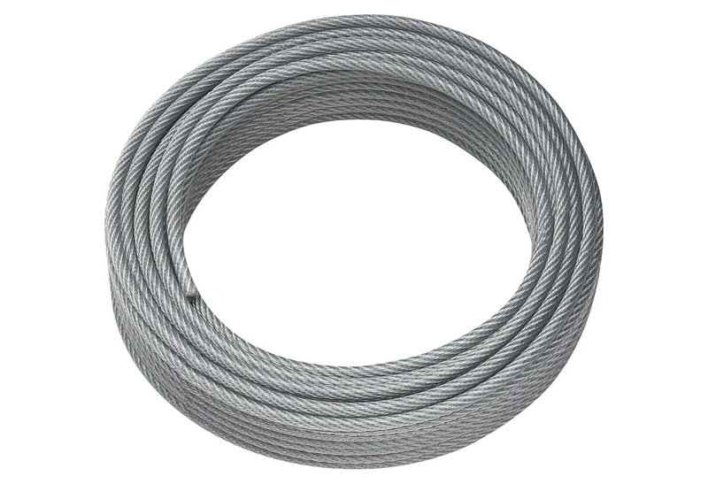 Lux Συρματόσχοινο Γαλβανιζέ  με Επικάλυψη PVC 20m 2/3mm
