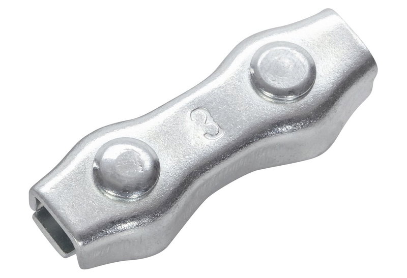 Lux ZP Σφιγκτήρας Συρματόσχοινου Διπλής Όψης 4-6mm