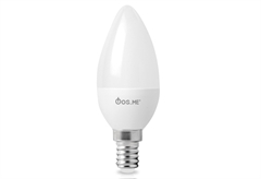 Fos_Me Λαμπτήρας LED Ε14 3W 4000K 250lm Κερί