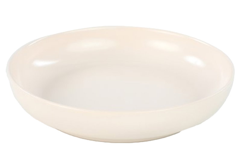 Palermo Πιάτο Σούπας Κεραμικό Matt Cream 950 22cm