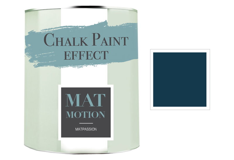 Χρώμα Κιμωλίας Novacolor Matmotion 070 Tempesta Blue Dark 1lt