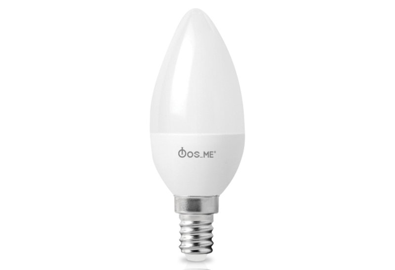 Fos_Me Λαμπτήρας LED Ε14 7W 6500K 600lm Κερί