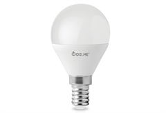 Fos_Me Λαμπτήρας LED Ε14 7W 2800K 600lm Σφαιρικός