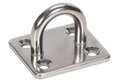 Lux Κρίκος "U" με Βάση V4A 40x50mm