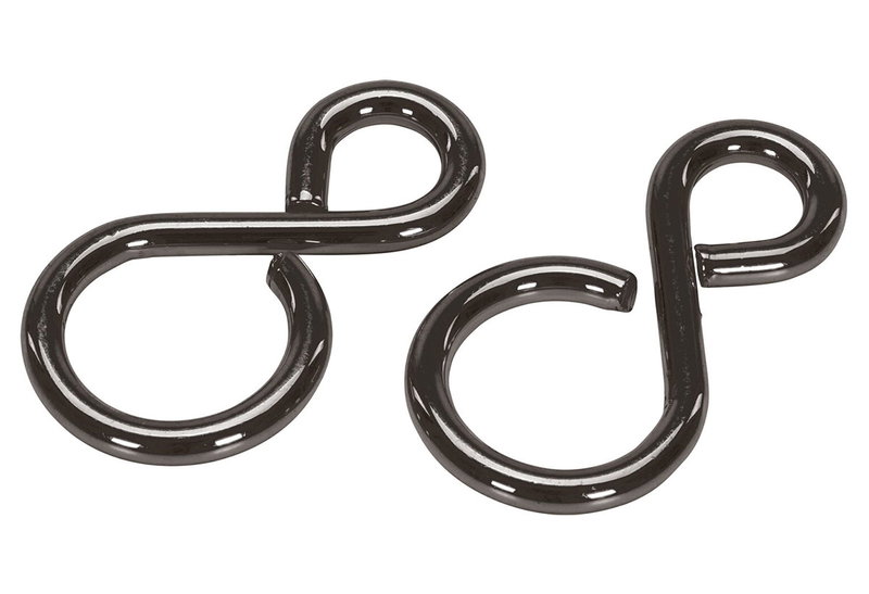 Lux Γάντζος "S" 2.9mm Μαύρος