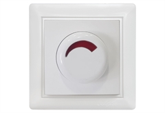 illuminON Alfa Dimmer Περιστροφικό LED 300W Λευκό με Πλαίσιο