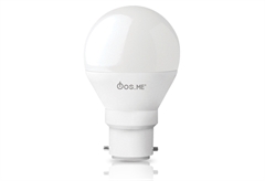 Fos_Me Λαμπτήρας LED Β22 7W 2800K 600lm Σφαιρικός