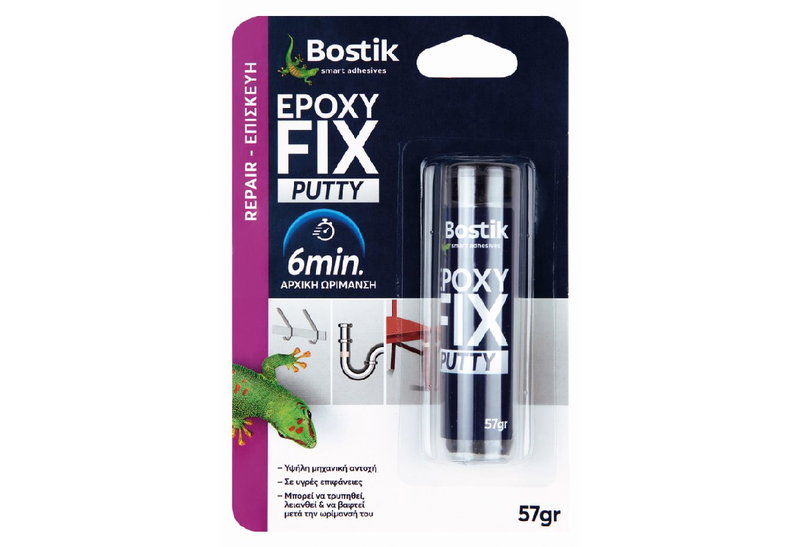 Bostik Epoxy Fix Putty Εποξειδικός Στόκος 57gr