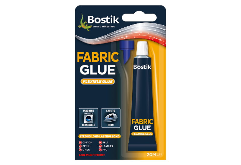 Bostik Fabric Glue Κόλλα Υφασμάτων 20ml Λευκή