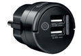 Sas Αντάπτορας Go Mini Μαύρος με 2 Θύρες USB 2.4 Ah