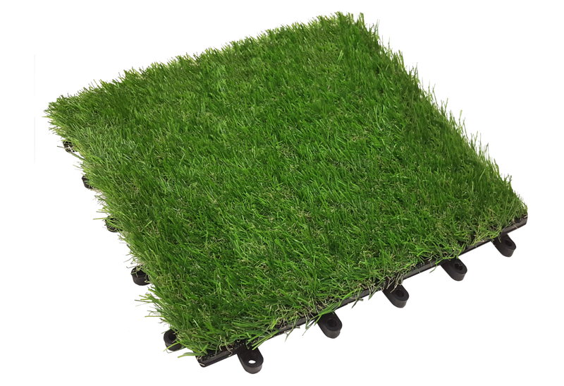 Nattera Σετ Πάτωμα με Συνθετικό Γκαζόν 30x30cm 9 Τεμάχια