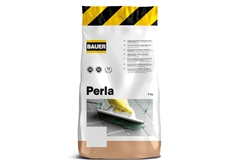 Bauer Perla Αρμόστοκος Πλακιδίων Έγχρωμος 1-15mm 2kg Ανοιχτό Καφέ