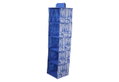 Estia Home Art Θήκη Αποθήκευσης Ρούχων Non Woven Μπλε 28x28x117cm Κρεμαστή 5 Θέσεων