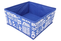 Estia Home Art Κουτί Αποθήκευσης Non Woven Μπλε 26x13x26cm