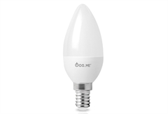 Fos_Me Λαμπτήρας LED Κερί E14 4000K 7W 600lm
