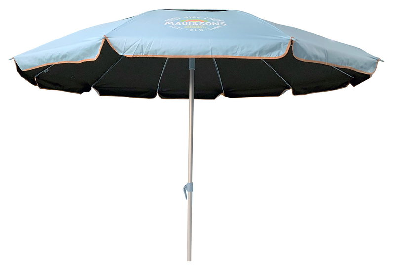 Ομπρέλα Παραλίας Maui&Sons Blackout 220cm Ανοιχτή Μπλε
