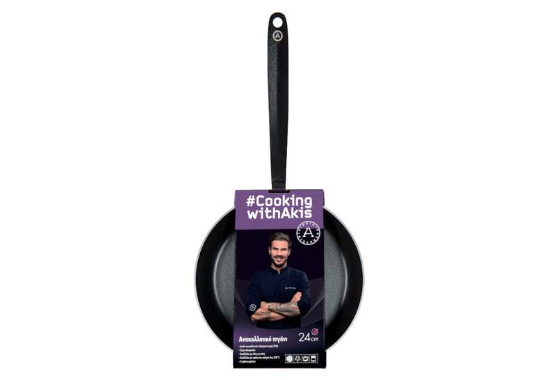 Cooking With Akis Τηγάνι Αντικολλητικό Φ.24cm