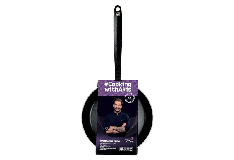 Cooking With Akis Τηγάνι Αντικολλητικό Φ.26cm