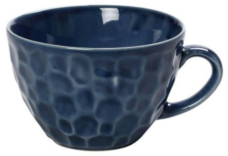 Κούπα Σφυρήλατη 350ml Μπλε 13.5x7.5cm