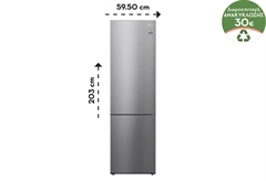 LG GBP62PZNBC Ψυγειοκαταψύκτης