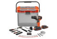 Black&Decker BCKSB03 Σετ Κρουστικό Δραπανοκατσάβιδο 2x1.5Ah & 78 Αξεσουάρ