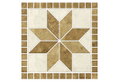 Crearreda Αυτοκόλλητο Πλακάκι Λουλούδι Beige 20x20cm