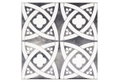 Crearreda Σετ Αυτοκόλλητα Πλακάκια Slate Black 20x20cm