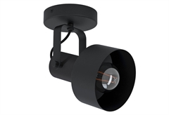 Eglo Casibare Σποτ Μονό 28W E27 Μαύρο