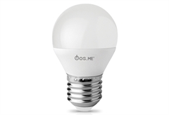 Fos me Λαμπτήρας LED Σφαιρικός Ε27 7W 2800K 600lm