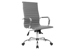 Apricot Gynni Καρέκλα Γραφείου Γκρι 56x62x102/112cm