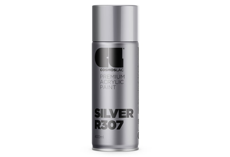 Cosmoslac Σπρέι Γενικής Χρήσης Ral R307 Bright Silver 400ml