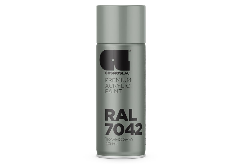 Cosmoslac Σπρέι Γενικής Χρήσης Ral 7042 Traffic Grey N306 400ml