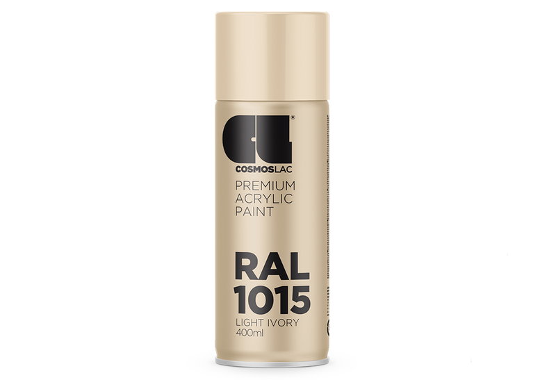 Cosmoslac Σπρέι Γενικής Χρήσης  Ral 1015 Light Ivory N347 400ml