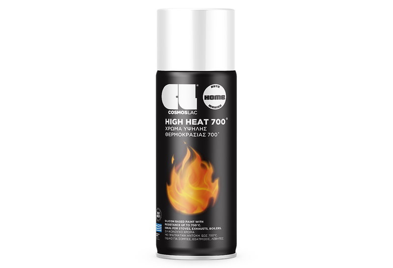 Cosmoslac Σπρέι Υψηλής Θερμοκρασίας White N352 400ml