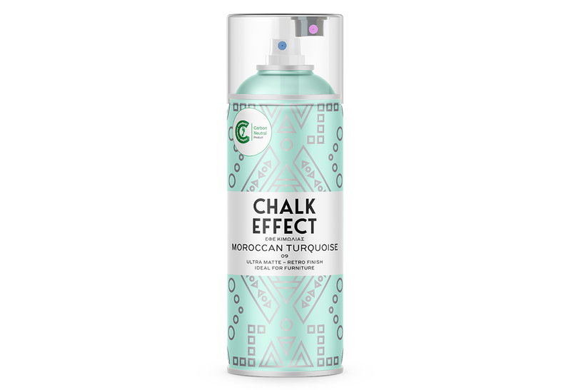 Cosmoslac Σπρέι Κιμωλίας Moroccan Turquoise No9 400ml