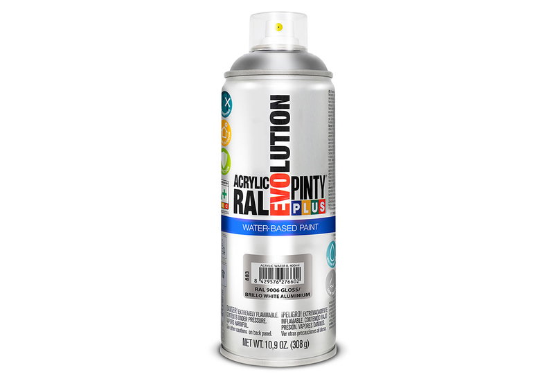 Pinty Plus Evolution Σπρέι Γενικής Χρήσης White Aluminium 400ml