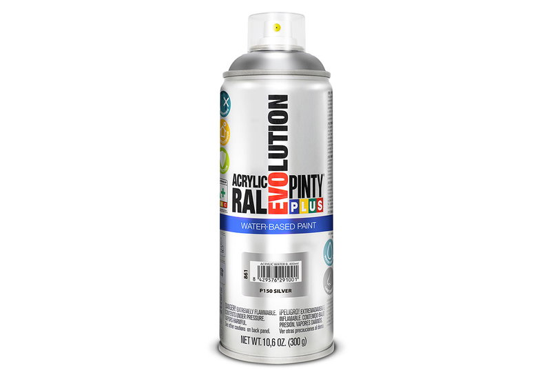 Pinty Plus Evo Σπρέι Γενικής Χρήσης Silver 400ml