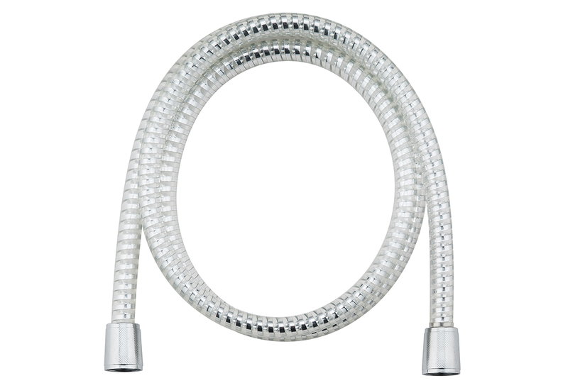 Homefit Σπιράλ Λουτρού PVC 150cm Χρωμέ