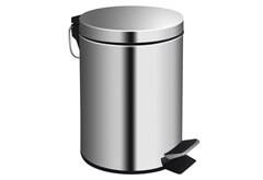 Homefit Χαρτοδοχείο Inox 3lt
