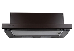 Davoline Esse Plus Απορροφητήρας Συρόμενος 60cm Καφέ