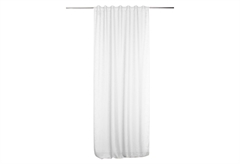 JBY Creation Aronna Κουρτίνα 2σε1 135x300cm Λευκή