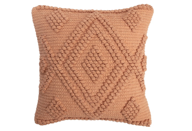 JBY Creation Norma Μαξιλάρι Διακοσμητικό 40x40cm Terracotta