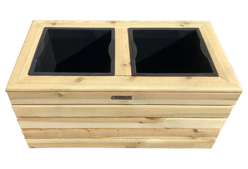 Showood Λαχανόκηπος Urban 2 Θέσεων 80x43x40cm