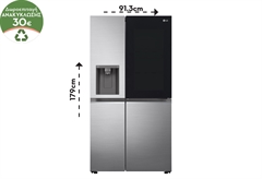 LG GSXV81PZLE Ψυγείο Ντουλάπα