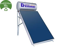 Cosmosolar Dremmer Ηλιακός Θερμοσίφωνας Διπλής Ενέργειας 150 1.95m² Ταράτσας