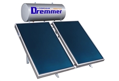 Cosmosolar Dremmer Ηλιακός Θερμοσίφωνας Διπλής Ενέργειας 300 4m² Ταράτσας-Κεραμοσκεπής